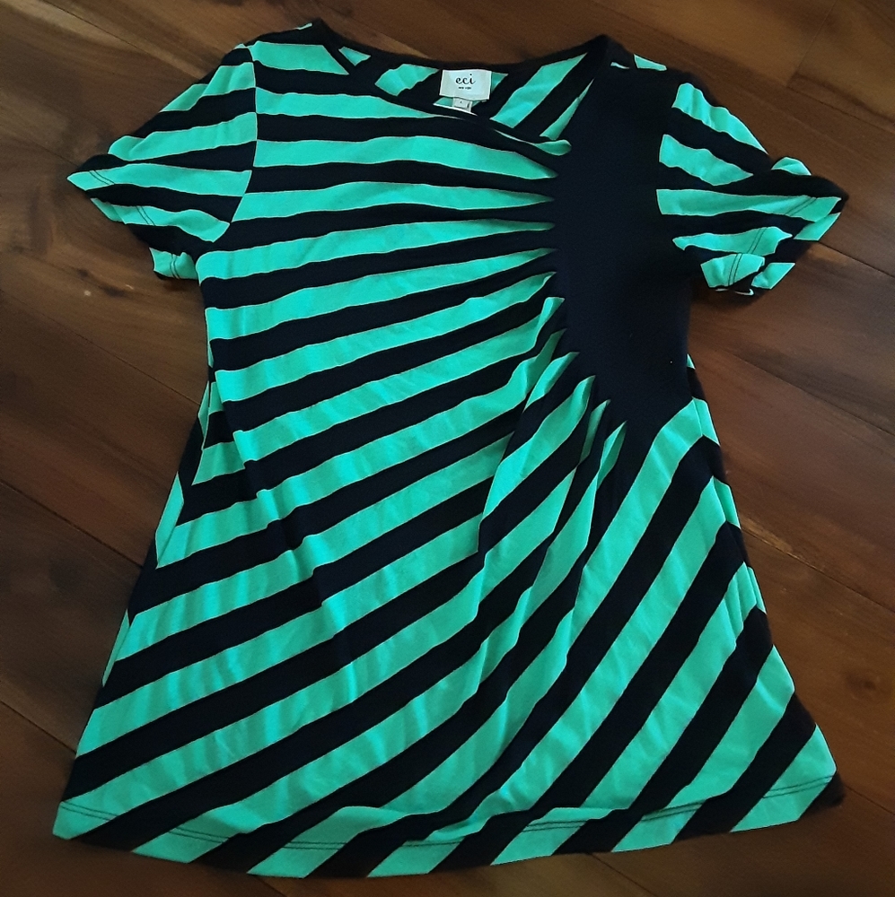 ECI MINT STRIPED SHIRT L